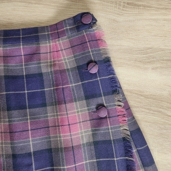 Vintage Surrey Classics Pure Wool Kilt Skirt - Picture 6 of 11